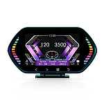 Бортовий комп'ютер HUD F12 (GPS, OBD2 діагностика)