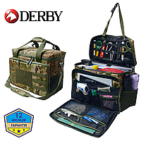 Административная дорожная тактическая сумка-органайзер ручная кладь в самолет 40 30 20 карман для ноута 13-17"