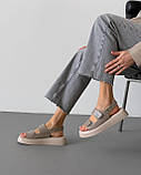 Неймовірні босоніжки з натуральної шкіри/липучка, фото 6