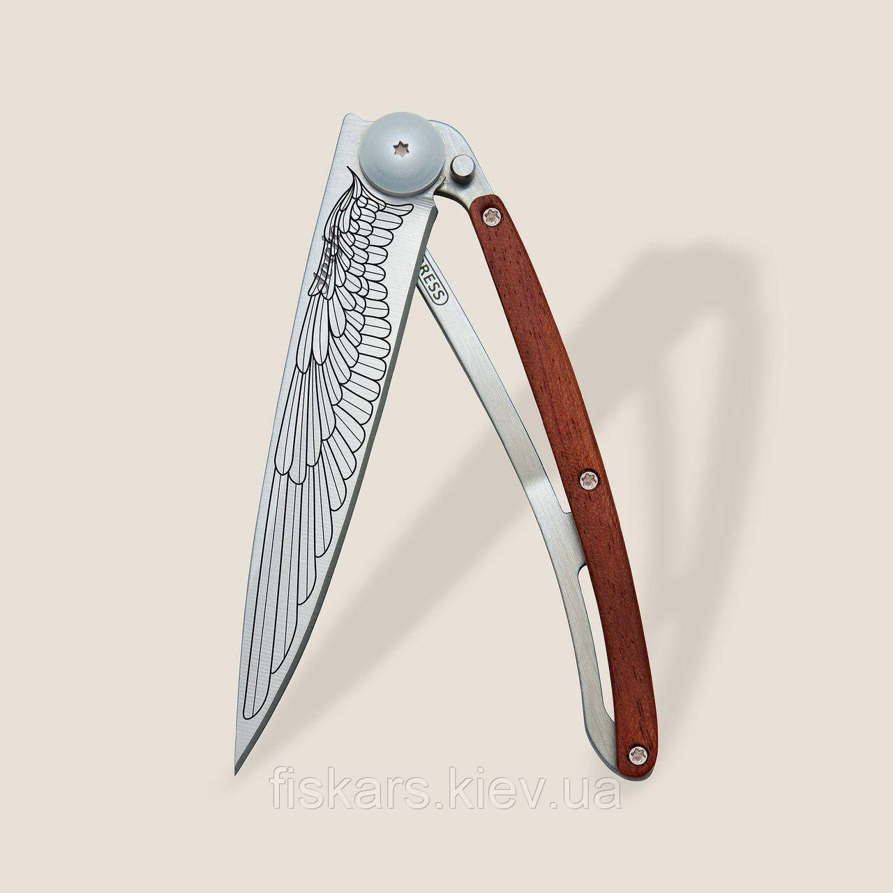 Ніж Deejo 37G Corall Wood Wing (1CB000016)