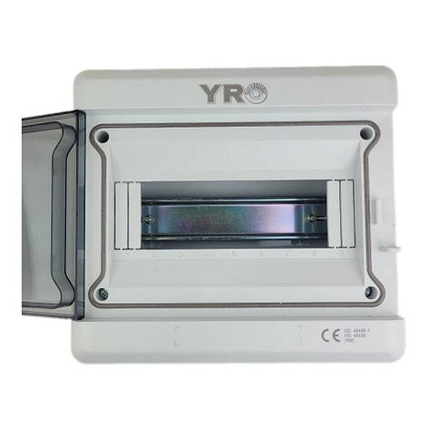 Щит пластиковий YRO YRDB-9 Distribution box 9 WAYS IP65 9 модулей, фото 1
