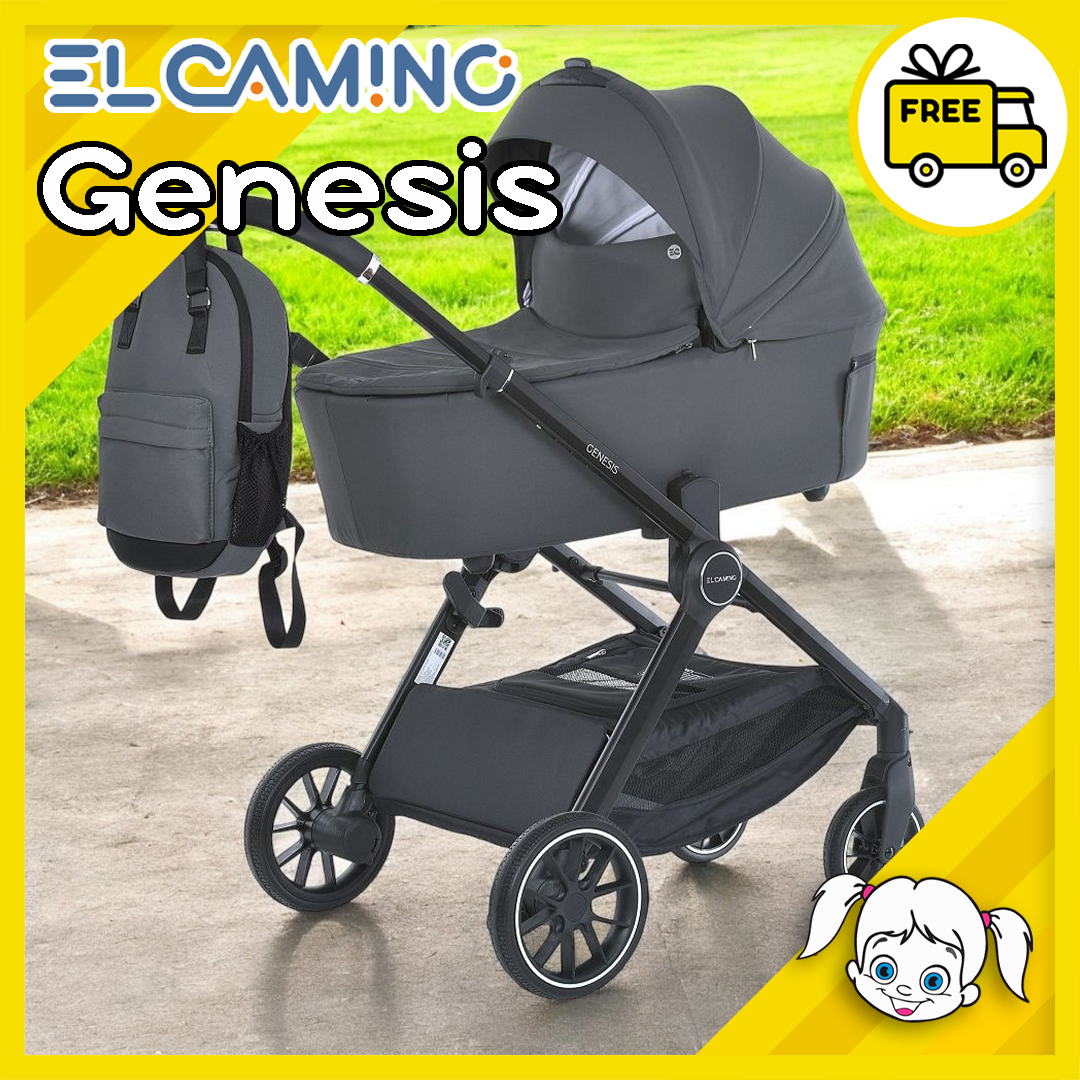 Універсальна коляска 2 в 1 El Camino Genesis ME 1126