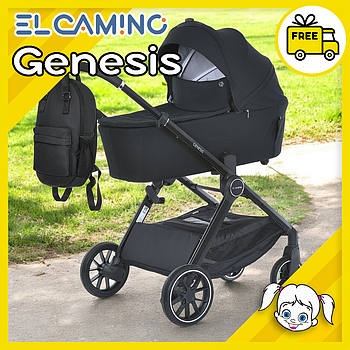 Універсальна коляска 2 в 1 El Camino Genesis ME 1126