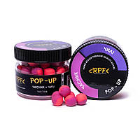 Бойли RPF Поп-ап Two Tone Двоколірні - Плаваючі - 25г - Часник+Чилі