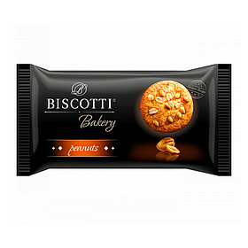 Печиво здобне пісочно-відсадне Biscotti з арахісом 150 г