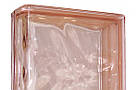 Спеціальний склоблок закінчення Clear Linear End Wave кольоровий 190х190х80 мм серія Basic, фото 4