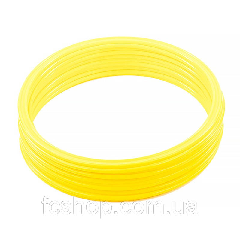 Кільця спортивні 6 шт (жовтий) K044-719-6, Жовтий, Розмір (EU) — 1SIZE, фото 1