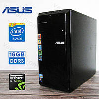Ігровий Asus CM6730 - Intel Core i7-2600/ 16GB DDR3/ GeForce GTX750Ti 2GB/ 250GB+1000GB Системний блок, ПК
