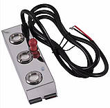 Ультразвуковий зволожувач на 3 мембрани 36 вольтів, фото 3