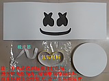 Маска Маршмеллоу RESTEQ, Світлодіодна маска DJ Marshmello для костюмованих вечірок і музичних заходів, фото 8
