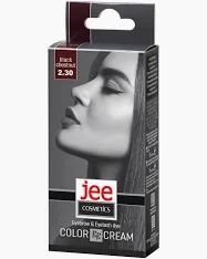 Крем-фарба для брів і вій JEE COSMETICS No2.30 Чорний каштан 15 мл