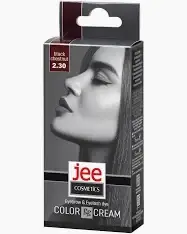 Крем-фарба для брів і вій JEE COSMETICS No2.30 Чорний каштан 15 мл