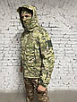 Тактична Військова Тепла Куртка  Softshell Multicam Софтшел На Флісі Мультикам Для ЗСУ tdi, фото 3