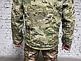 Тактична Військова Тепла Куртка  Softshell Multicam Софтшел На Флісі Мультикам Для ЗСУ tdi, фото 8