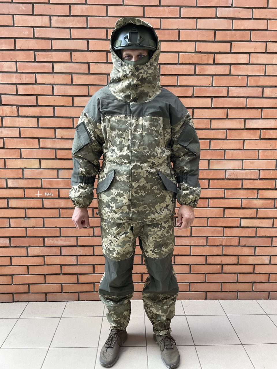 Костюм Гірка На Флісі Піксель Зимовий Для ЗСУ З Підвищеною Зносостійкістю І Волого-Вітрозахисними Властивостями tdi