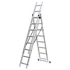 Драбина розкладна універсальна 8 щаблів 5.09м SIGMA (5032324)