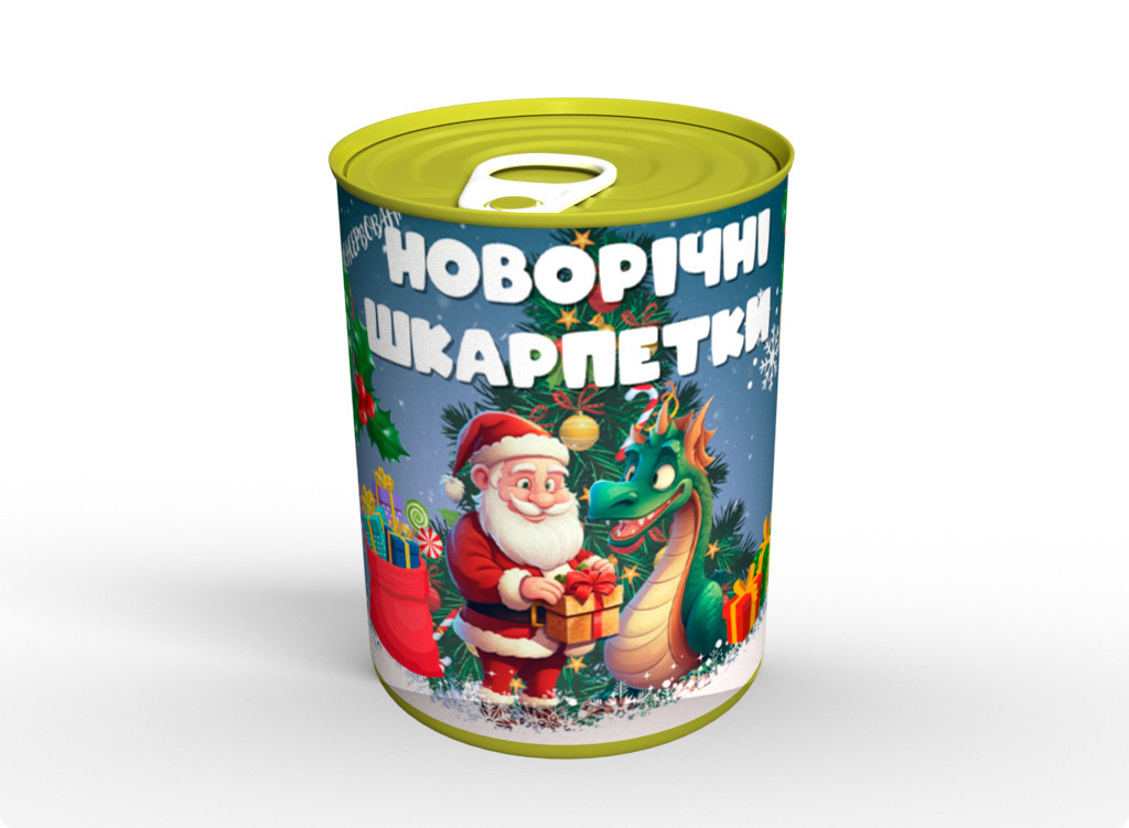 Консервовані Новорічні Шкарпетки - Подарунок На Рік Дракона tdi