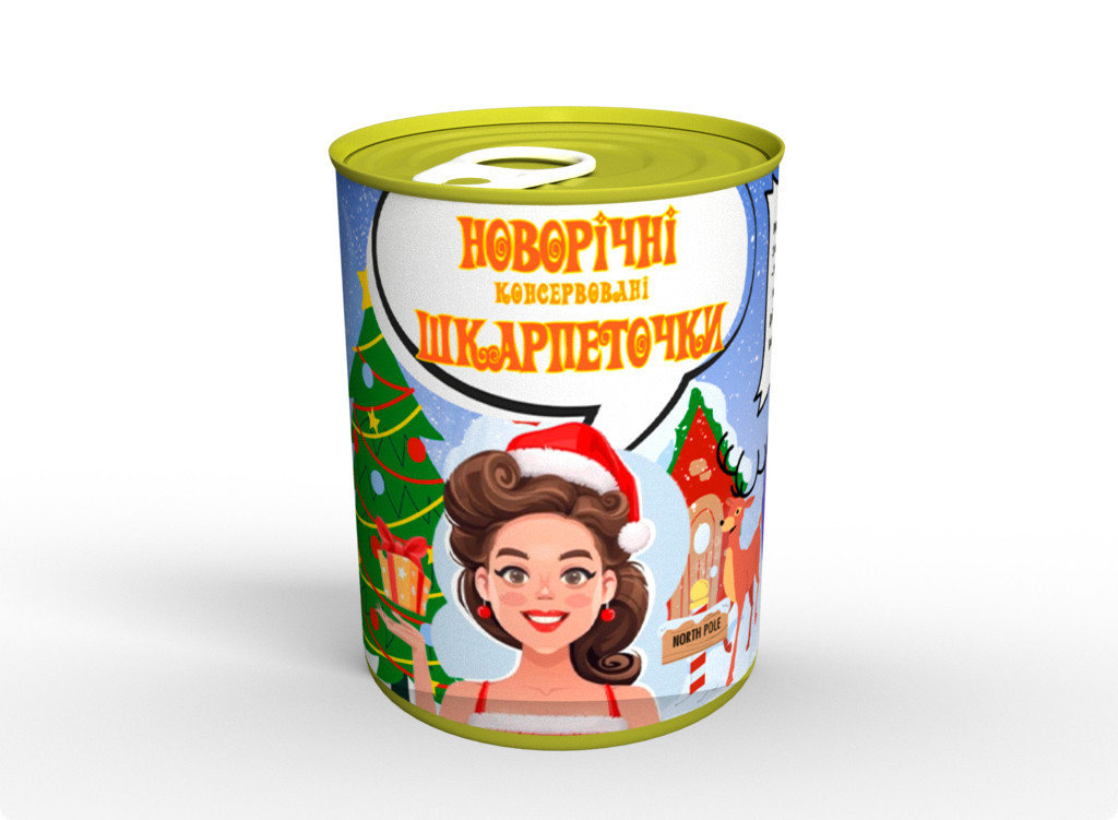 Новорічні Консервовані Шкарпеточки - Прикольний Подарунок На Зимові Свята tdi