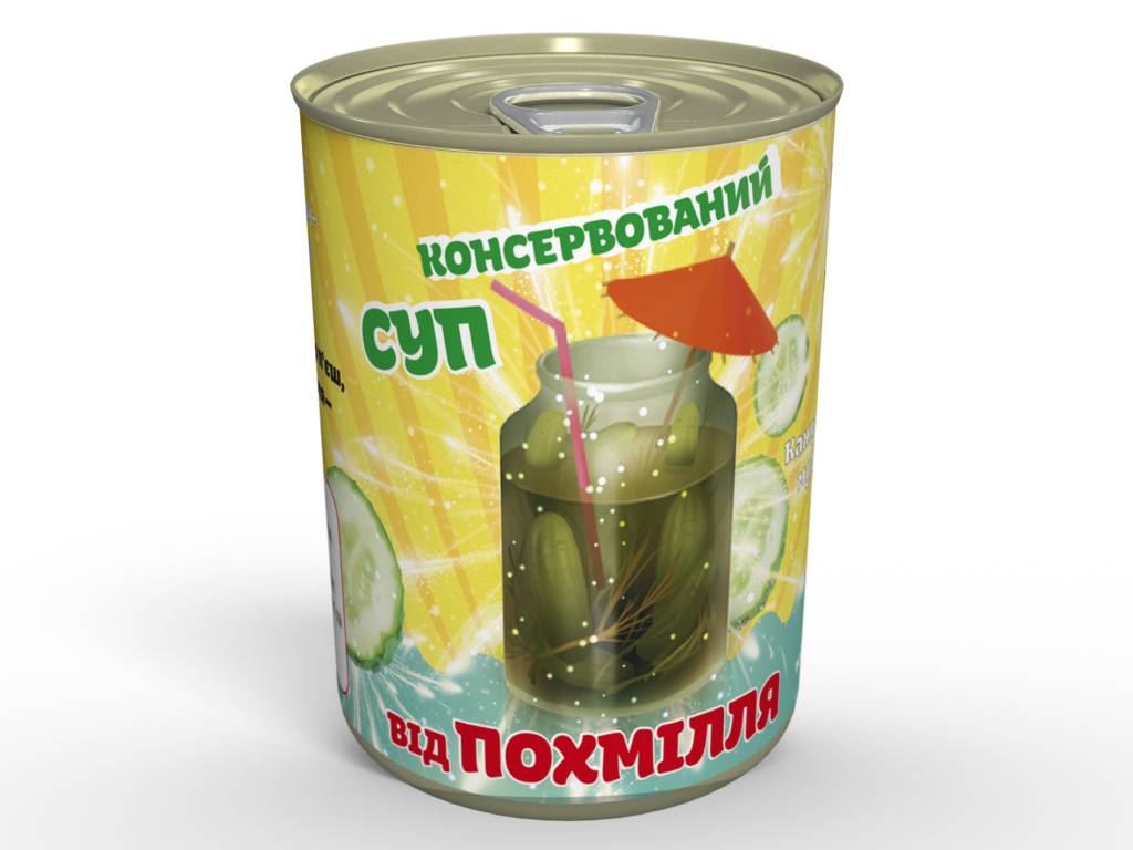 Консервований Суп Від Похмілля - Розсіл - Незвичайний Корисний Подарунок tdi