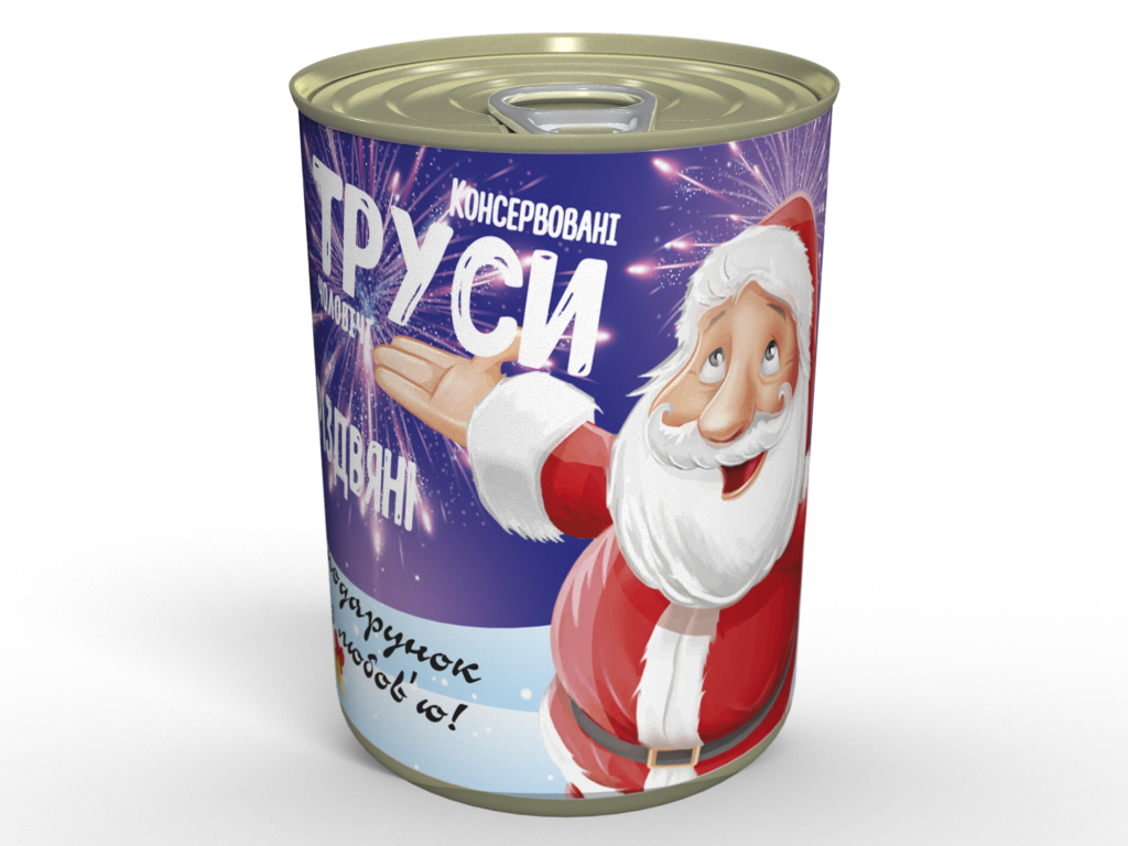 Консервовані Різдвяні Труси - Незвичайний Подарунок - Подарунок Чоловіку На Новий Рік tdi