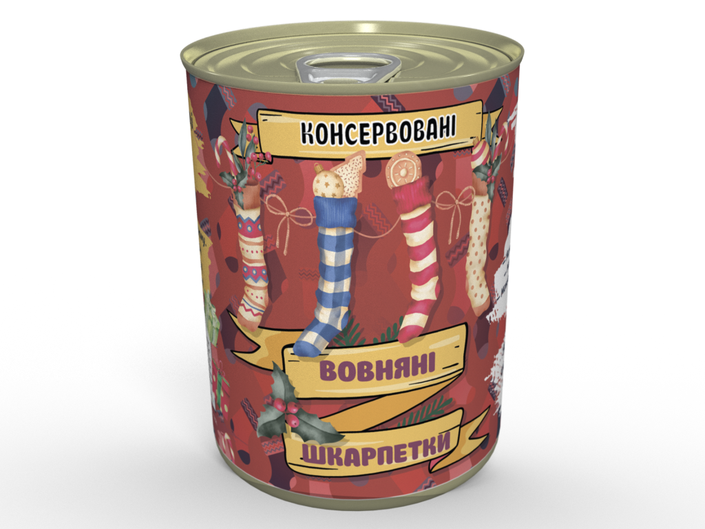 Консервовані Вовняні Шкарпетки - Теплий Зимовий Подарунок tdi