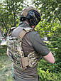 Тактичний жилет Плитоноска Зі Швидким Скидом  Multicam Warrior Assault Systems tdi, фото 7