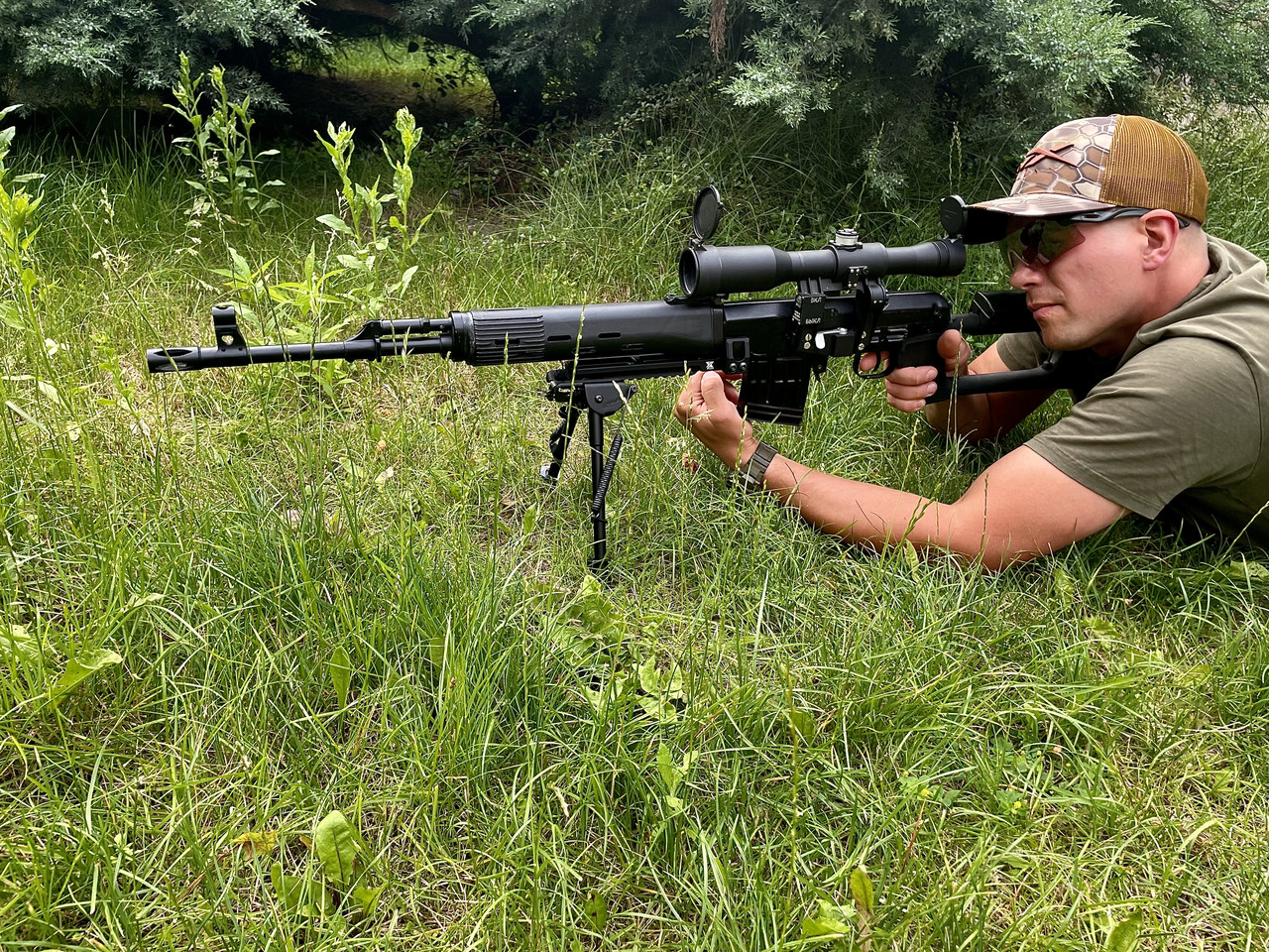 Кронштейн Для Сошок На Гвинтівки На Базі СВД  с планкой Picatinny X-GUN tdi