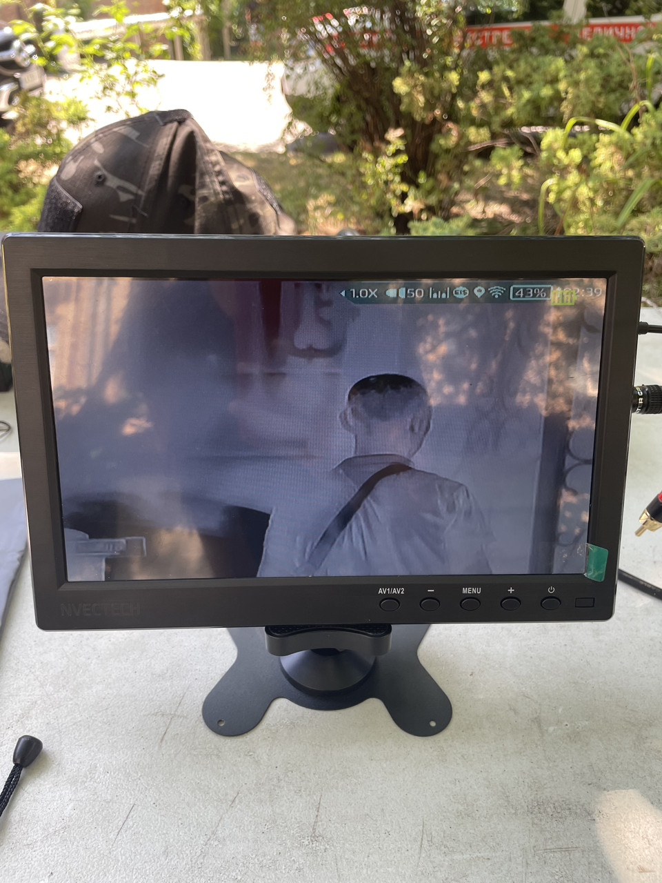 Монітор Nvectech 10,1 HD + 10м Кабеля Автономний tdi