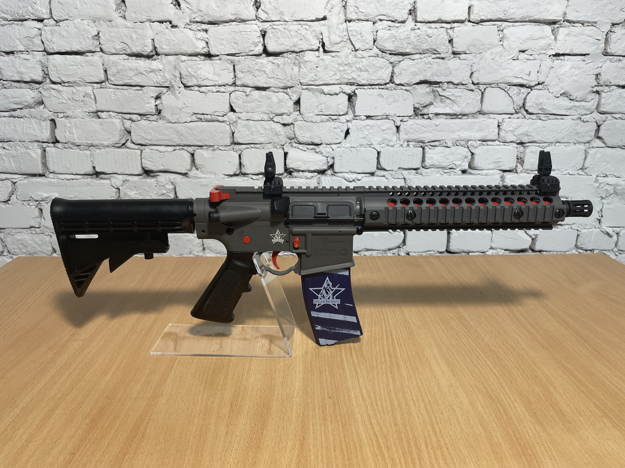 Гвинтівка Пневматична CFAR1FP Crosman R1 Fallen Patriot Full Auto tdi