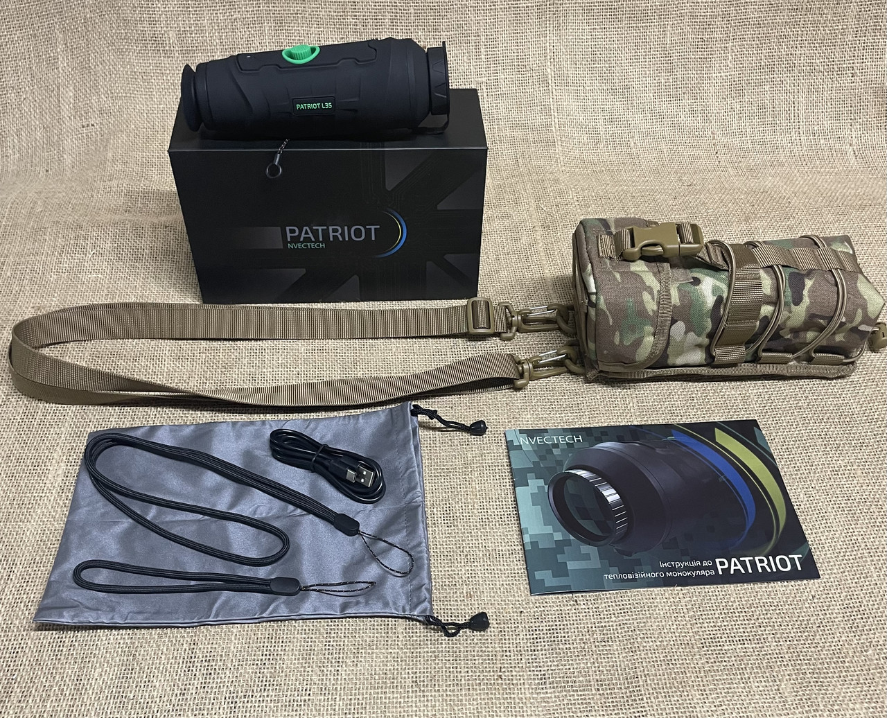Тепловізонний монокуляр  Nvectech Patrior L35 tdi