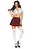 Leg Avenue Classic School Girl M/L Red, фото 2