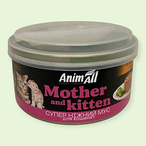 Вологий корм для кошенят AnimAll Mother & Puppy “Легкий старт”, 85 г, фото 3
