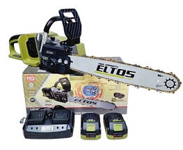 Акумуляторна ланцюгова пила Eltos АПЦ-40 BL/16