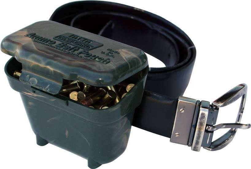 Коробка MTM Ammo Belt Pouch для патронів кал. 22 LR; 22 WMR і 17 HMR з кріпленням на пояс. Колір червоний. tdi, фото 1
