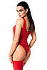 Боди Noir Handmade F352 Red powerwetlook body - M, фото 3