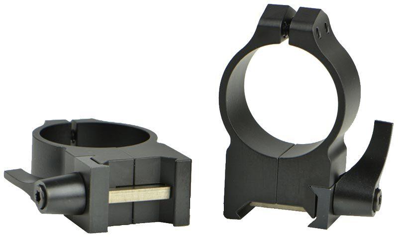 Кільця швидкознімні Warne Maxima Quick Detach Ring. d — 30 мм. High. Weaver/Picatinny tdi, фото 1