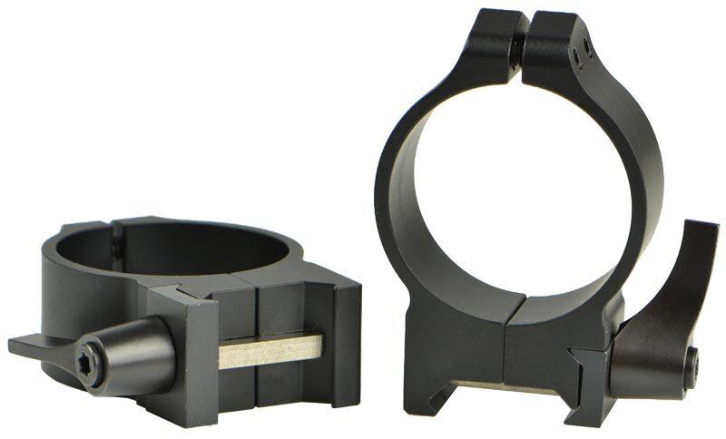 Кільця швидкознімні Warne Maxima Quick Detach Ring. d — 34 мм. Medium. Weaver/Picatinny tdi, фото 1