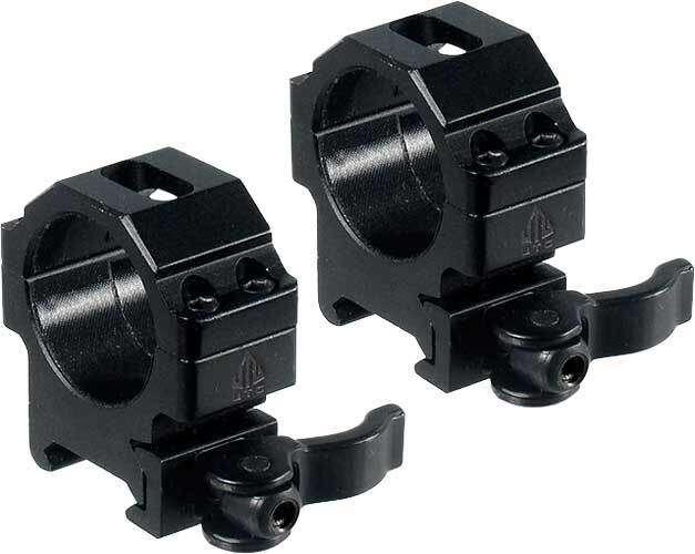 Швидкознімні кільця Leapers UTG Max Strength. d — 30 мм. Low. Weaver/Picatinny tdi, фото 1