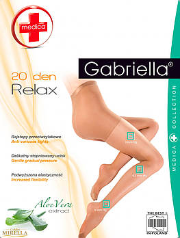 Моделюючі колготки жіночі зі щільними шортиками Gabriella 20 ДЕН