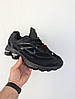 Чоловічі кросівки Nike Shox Ride 2 Supreme Black чорні Найк Шокс Супрім текстиль, фото 5