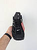 Чоловічі кросівки Nike Shox Ride 2 Supreme Black чорні Найк Шокс Супрім текстиль, фото 6