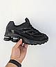 Чоловічі кросівки Nike Shox Ride 2 Supreme Black чорні Найк Шокс Супрім текстиль, фото 3