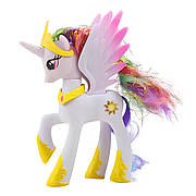 Фігурка My Little Pony принцеса Селестія RESTEQ. Іграшка поні єдиноріг. Фігурка Май Літл Поні принцеса 14 см