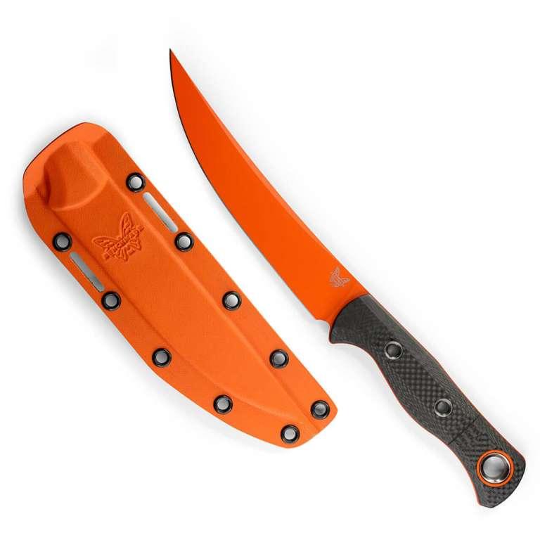 Ніж Benchmade "Meatcrafter", orange, CF tdi, фото 1
