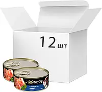 Упаковка влажного корма Savory Dog All breeds Puppy для щенков всех пород с кроликом 100 г х 12 шт (2700000035313)