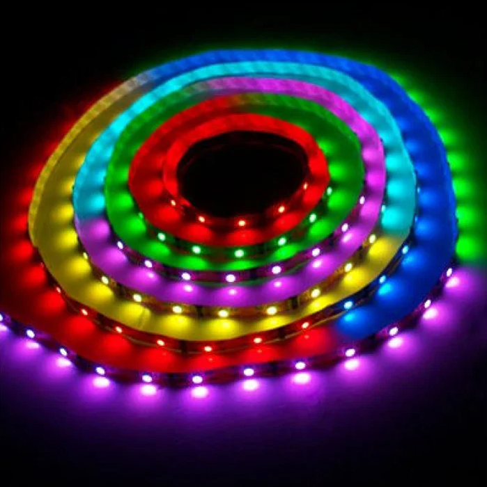 Світлодіодна стрічка SMD 5050 60 д.м. 12V IP65 RGB (ціна 1 м)
