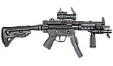 Потиличник FAB для прикладів GL-SHOCK, GL-MAG, GK-MAG, чорний, фото 3