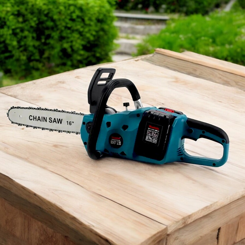 Ланцюгова акумуляторна пила Makita DUC355Z Потужна пила Makita 36V, 6Ah Продуктивна пила Макіта