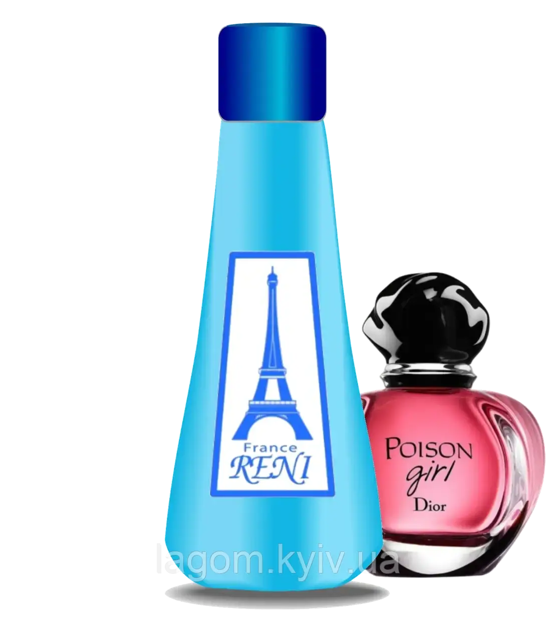 Парфуми аналог Poison girl Dior 100 мл Reni 435 жіночі наливні духи, парфумована вода, фото 1