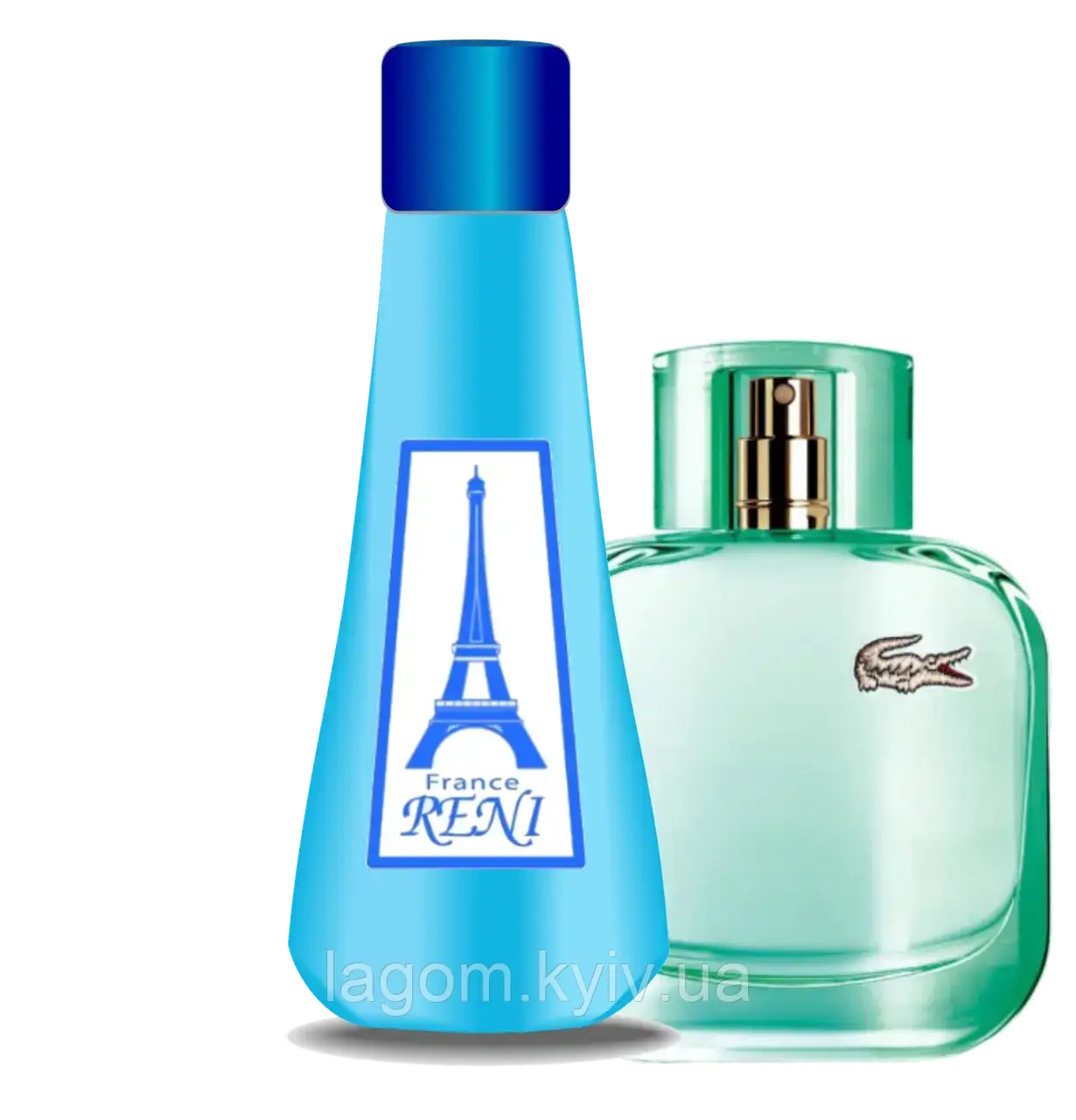 Парфуми аналог L.12.12 Pour Elle Natural Lacoste 100 мл Reni 464 жіночі наливні духи, парфумована вода, фото 1